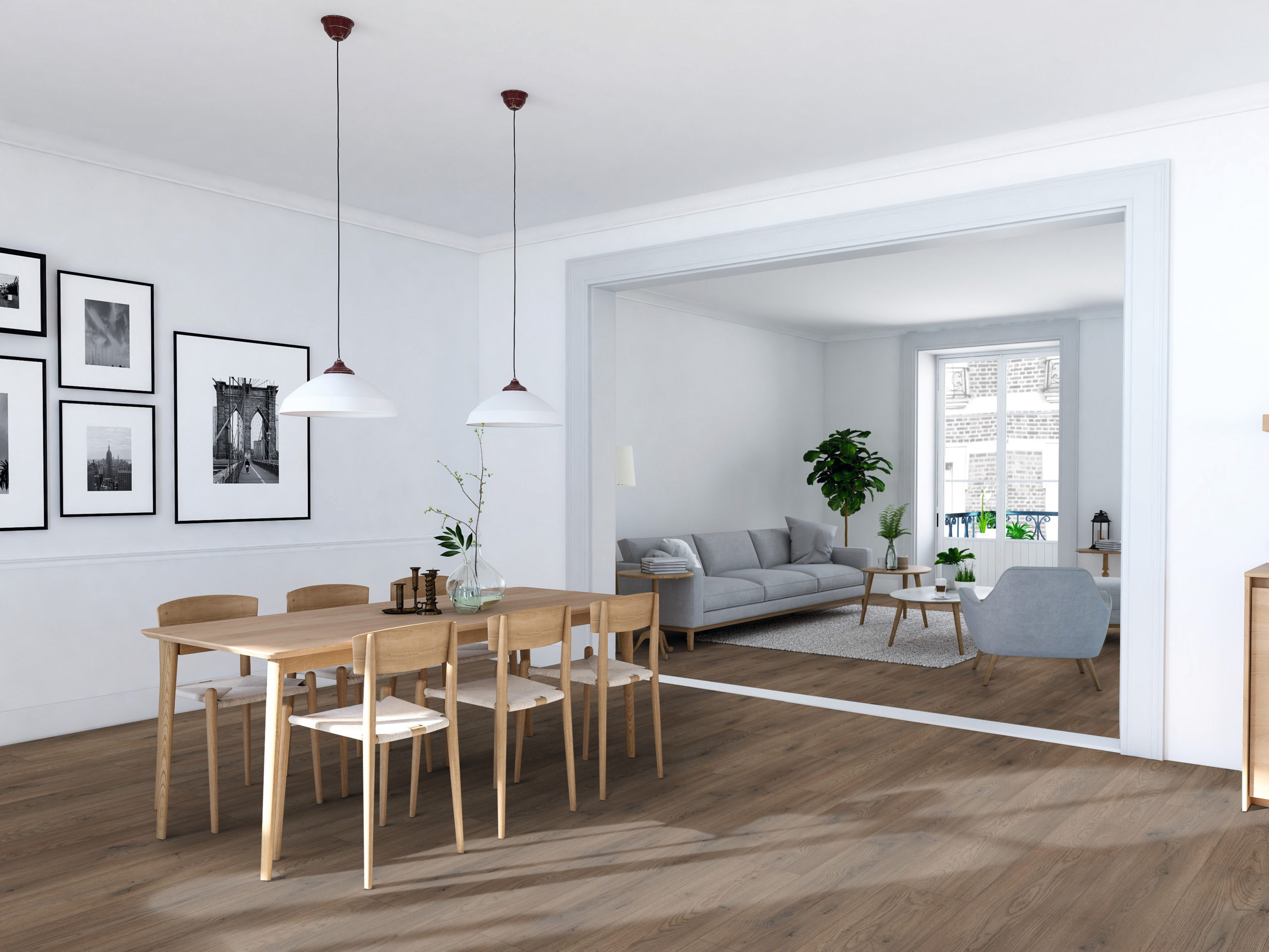 Esszimmer, Esstisch, Tisch, Fußboden, Bodenbeläge