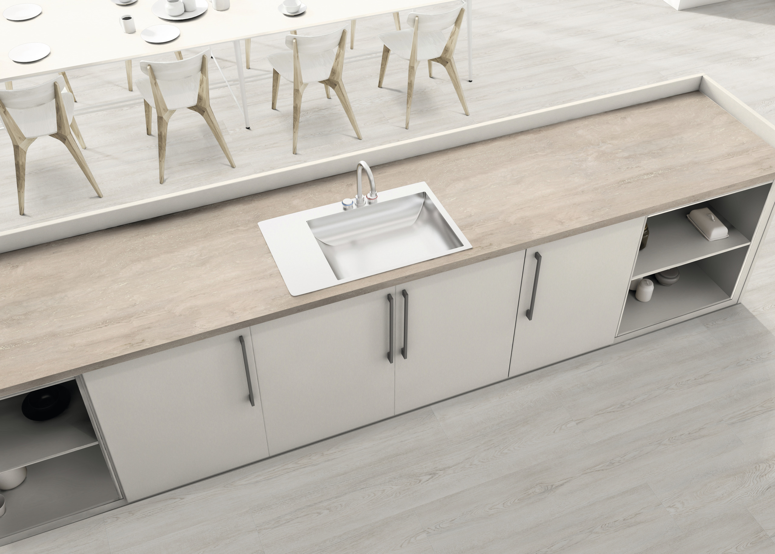 kitchen, spüle, arbeitsplatte, unterschrank, küchenkabinette