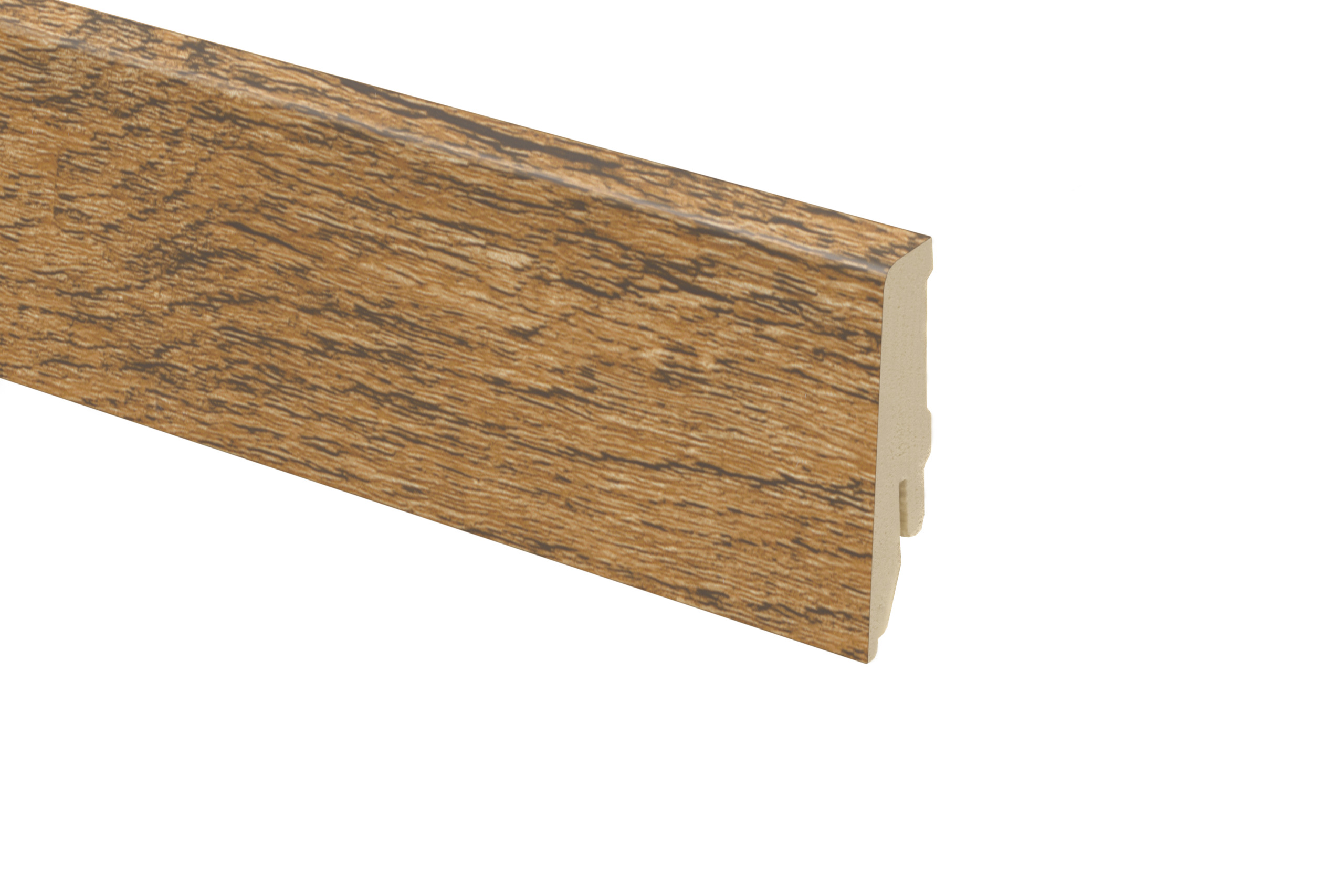 Holzoptik, Sockel, Furniert, Kunststoffkante, Profil