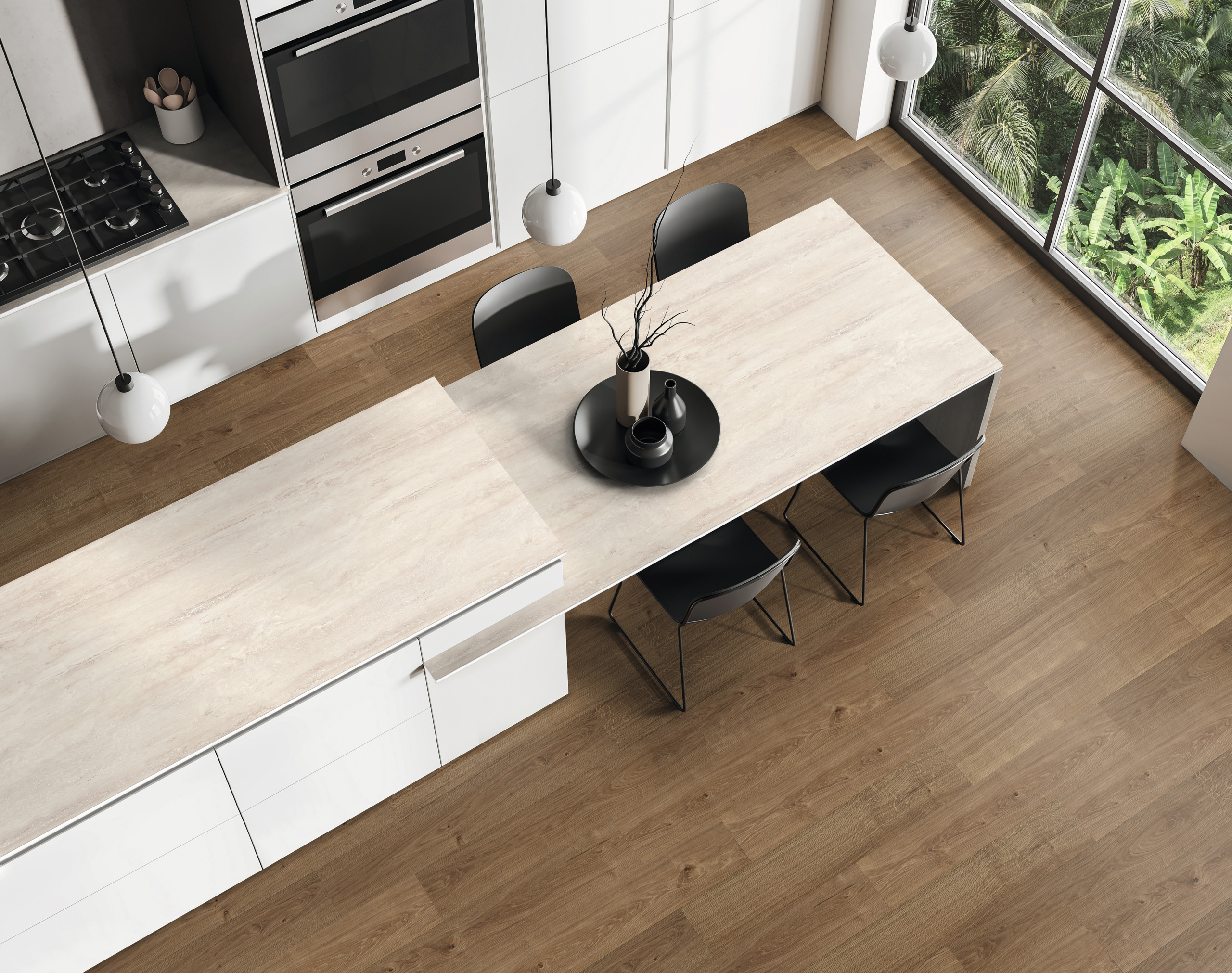 kitchen,  dining table,  wood floor,  kitchen island,  chairs, kücheninsel, arbeitsplatte, essisch, holzboden, stühle