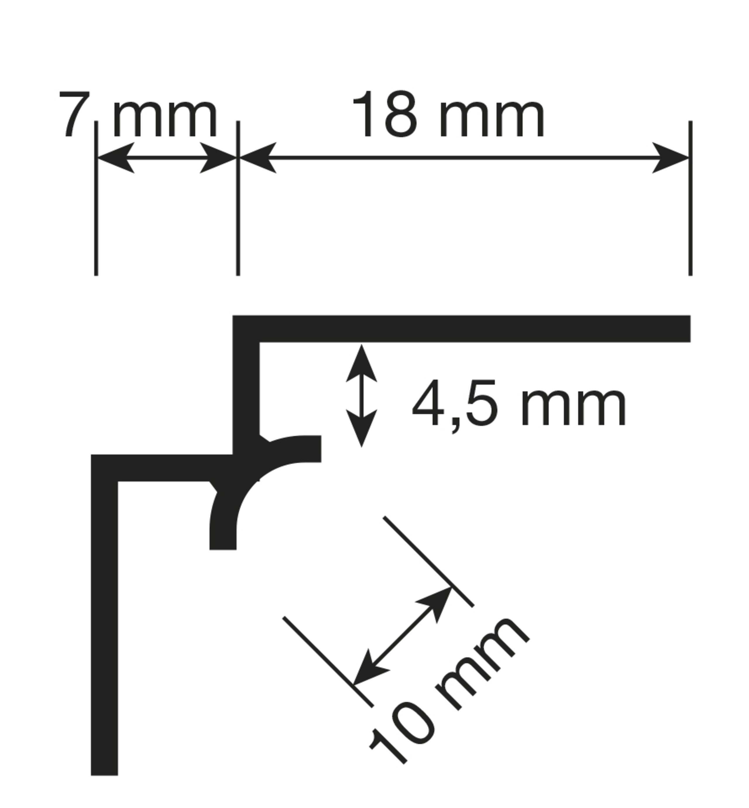 ROCKO Innenecke | 2800mm