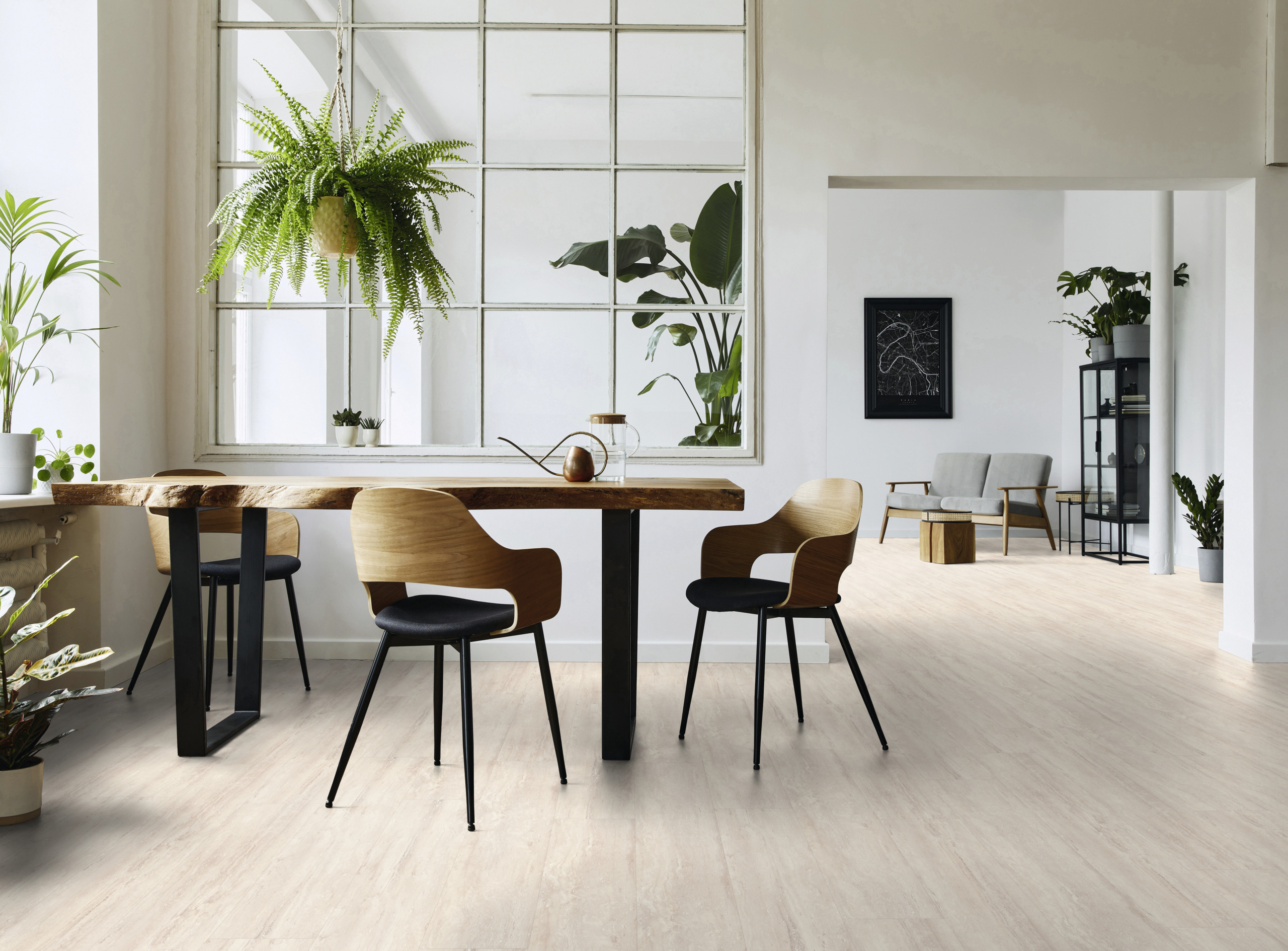 Esszimmer, Esstisch, Tisch, Fußboden, Innenarchitektur
